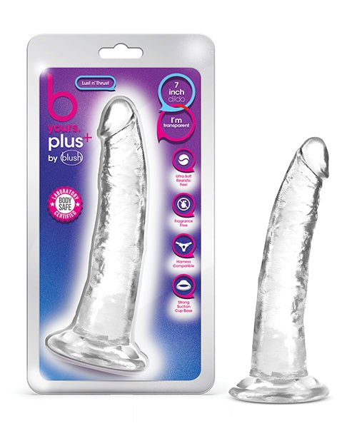 Blush B Yours Plus 7.5" Lust N' Thrust Dildo | Shop Lowest Prices at fonlove.shop
