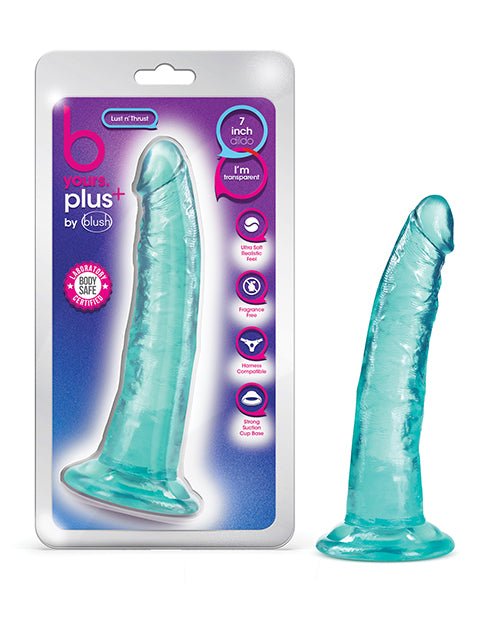 Blush B Yours Plus 7.5" Lust N' Thrust Dildo | Shop Lowest Prices at fonlove.shop
