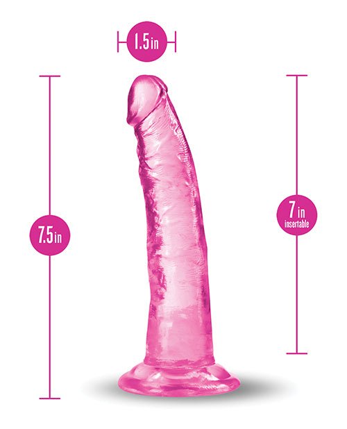 Blush B Yours Plus 7.5" Lust N' Thrust Dildo | Shop Lowest Prices at fonlove.shop