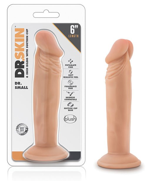 Blush Dr. Skin Dr. Small 6" Dildo - Vanilla | Shop Lowest Prices at fonlove.shop