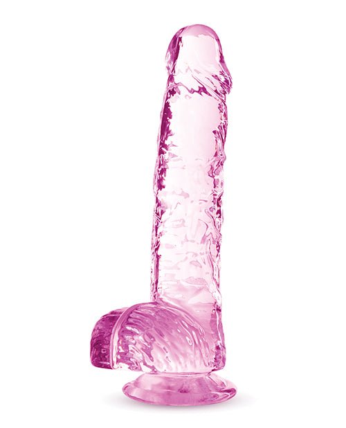 Blush Naturally Yours 8" Crystalline Dildo | Shop Lowest Prices at fonlove.shop