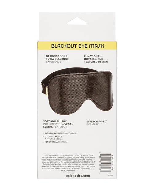 Boundless Blackout Eye Mask - Black | Shop Lowest Prices at fonlove.shop