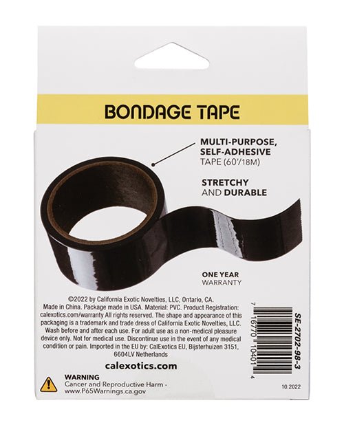 Boundless Bondage Tape - Black | Shop Lowest Prices at fonlove.shop