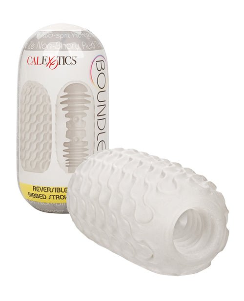 Boundless Reversible Ribbed Stroker - White | Shop Lowest Prices at fonlove.shop