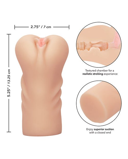 Cheap Thrills The First Time Pussy Masturbator - Ivory | Shop Lowest Prices at fonlove.shop