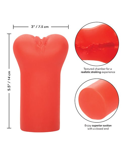 Cheap Thrills The She - devil Pussy Masturbator - Red | Shop Lowest Prices at fonlove.shop