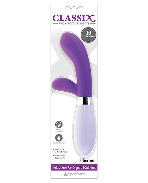 Classix Silicone G - spot Rabbit - Purple | Shop Lowest Prices at fonlove.shop