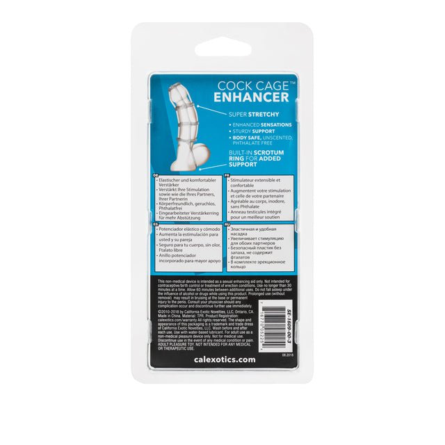 Cock Cage Enhancer - Clear | Shop Lowest Prices at fonlove.shop
