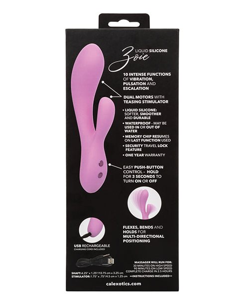 Contour Zoie Flexible Dual Massager - Pink | Shop Lowest Prices at fonlove.shop