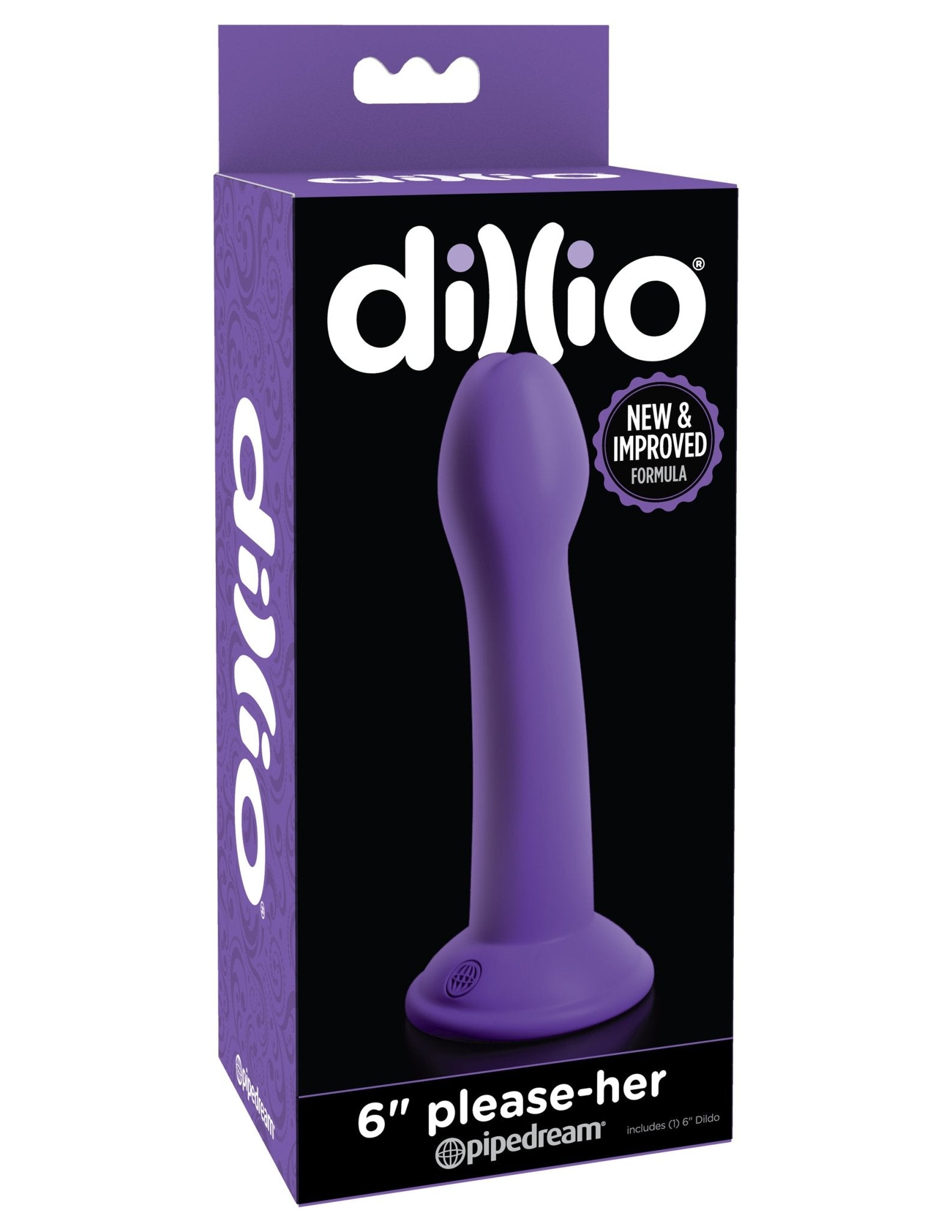 Dillio 6" Please Her - Purple | Shop Lowest Prices at fonlove.shop