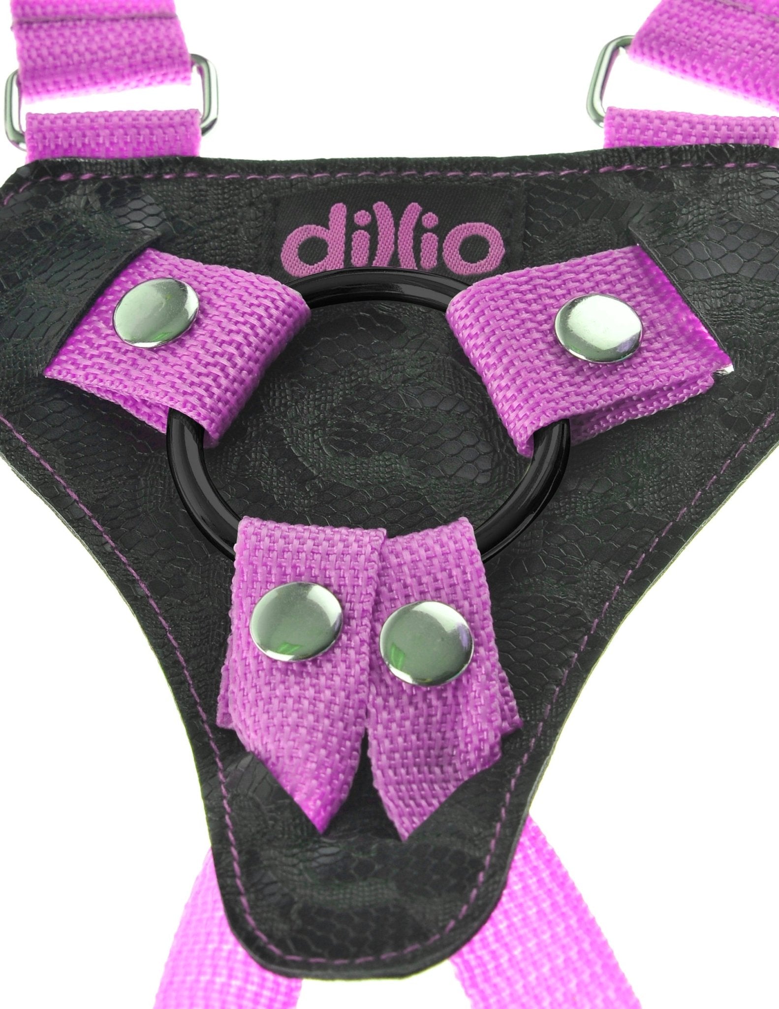 Dillio 7" Strap - on Suspender Harness Set - Pink | Shop Lowest Prices at fonlove.shop