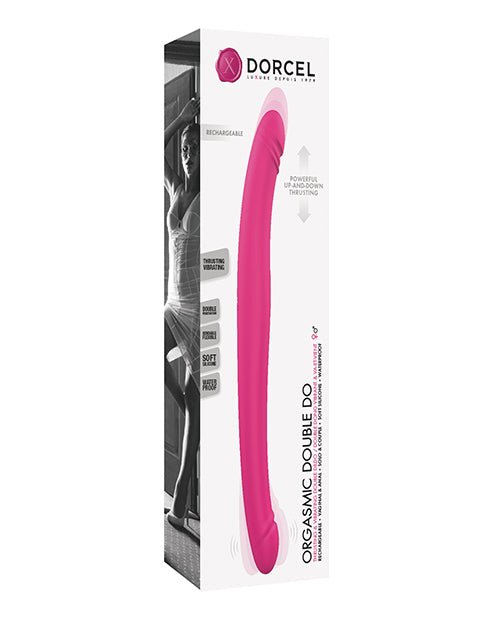 Dorcel Orgasmic Double Do 16.5" Thrusting Dong - Pink | Shop Lowest Prices at fonlove.shop