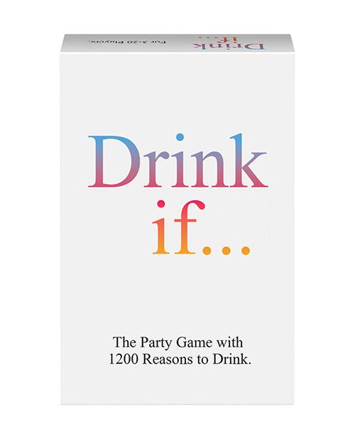 Drink If Card Game | Shop Lowest Prices at fonlove.shop