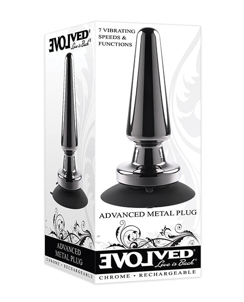 Evolved Advanced Vibrating Rechargeable Metal Plug | Shop Lowest Prices at fonlove.shop