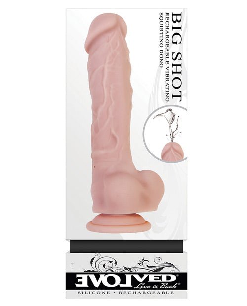 Evolved Big Shot Vibrating & Squirting Dong | Shop Lowest Prices at fonlove.shop