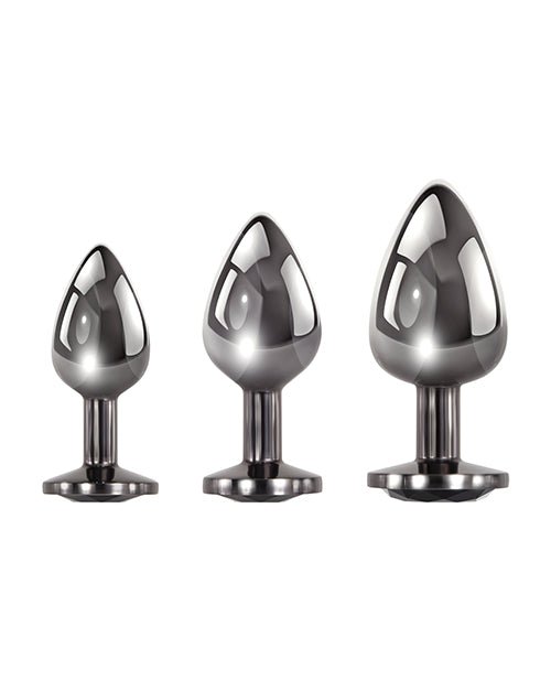 Evolved Black Gem Anal Plug Set | Shop Lowest Prices at fonlove.shop
