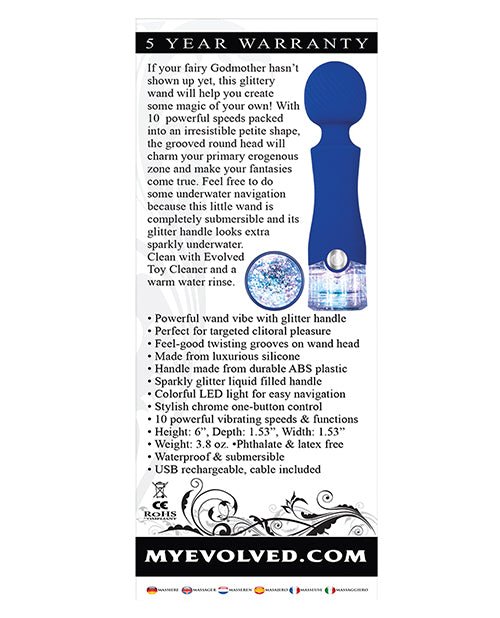 Evolved Dazzle Rechargeable Wand | Shop Lowest Prices at fonlove.shop