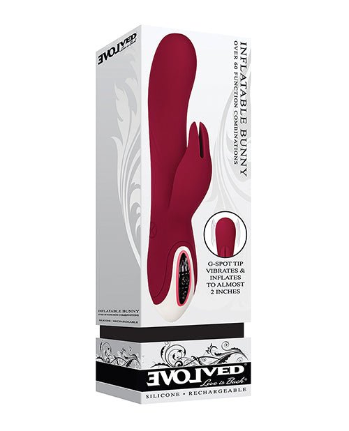 Evolved Inflatable Bunny Dual Stim Rechargeable | Shop Lowest Prices at fonlove.shop
