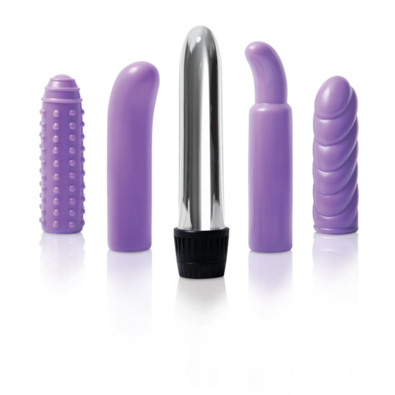 Evolved Multi Sleeve Vibrator Kit W/4 Textured Sleeves & Vibe | Shop Lowest Prices at fonlove.shop