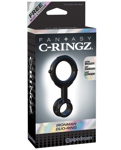 Fantasy C Ringz Ironman Duo Ring - Black | Shop Lowest Prices at fonlove.shop