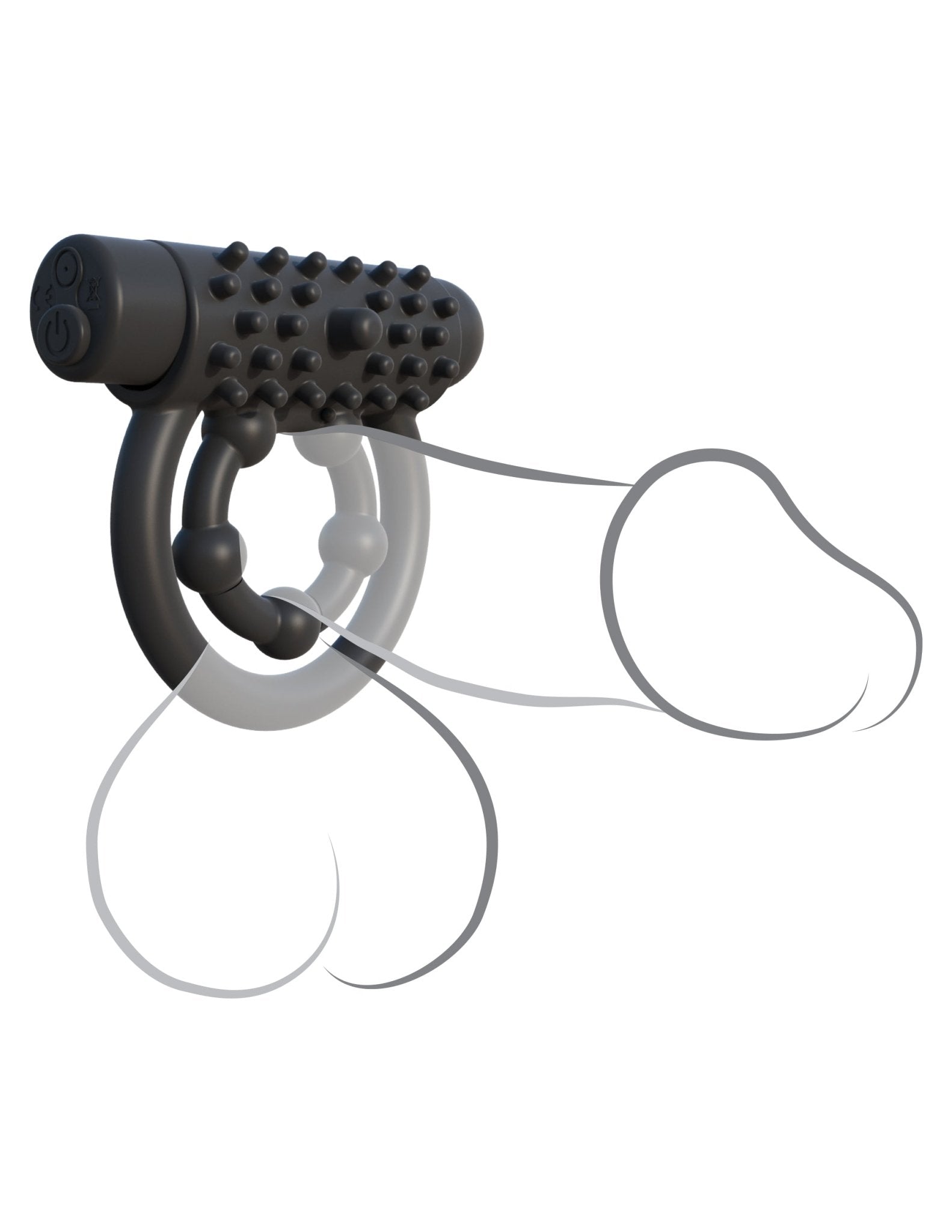 Fantasy C - ringz Remote Control Performance Pro - Black | Shop Lowest Prices at fonlove.shop