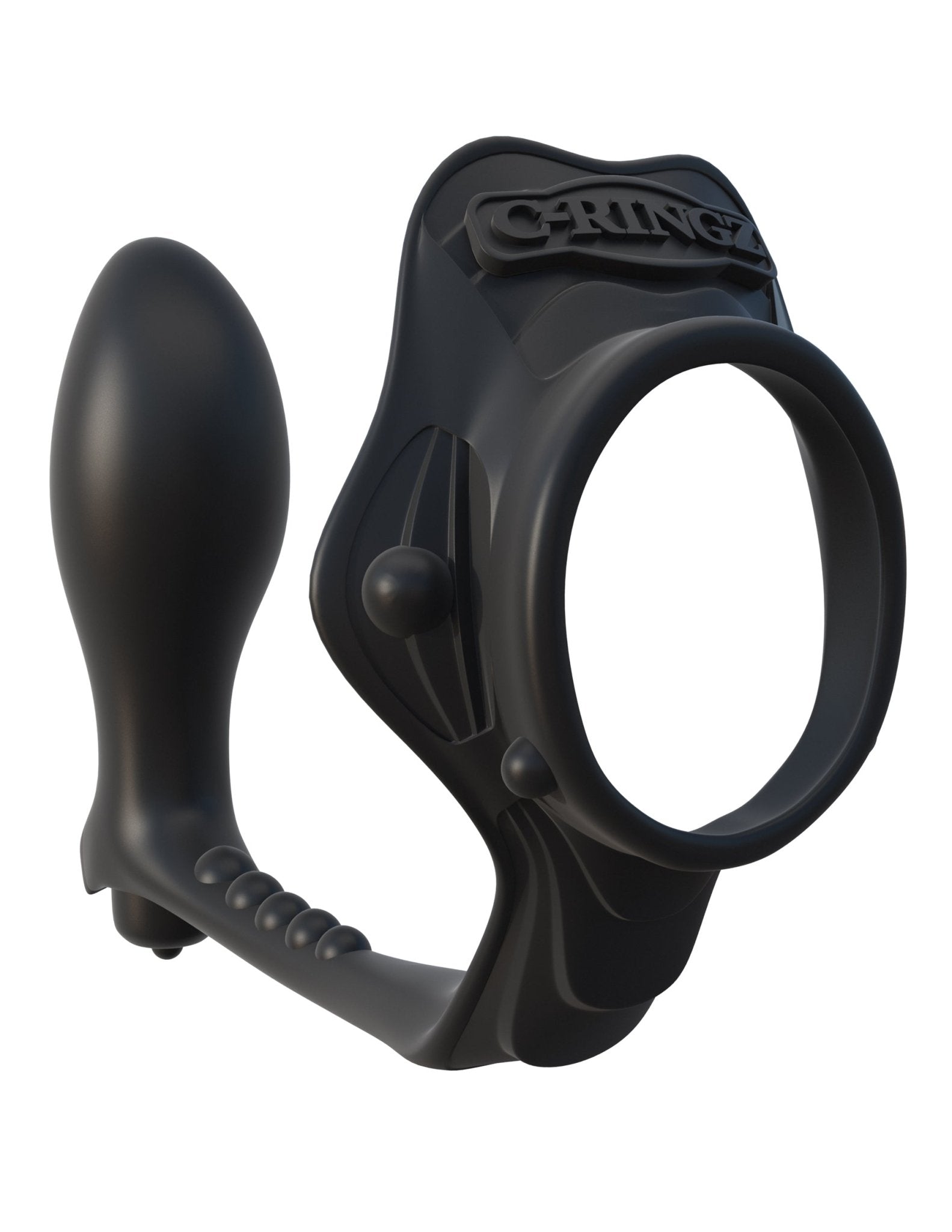 Fantasy C - ringz Rock Hard Ass - gasm Vibrating Ring - Black | Shop Lowest Prices at fonlove.shop