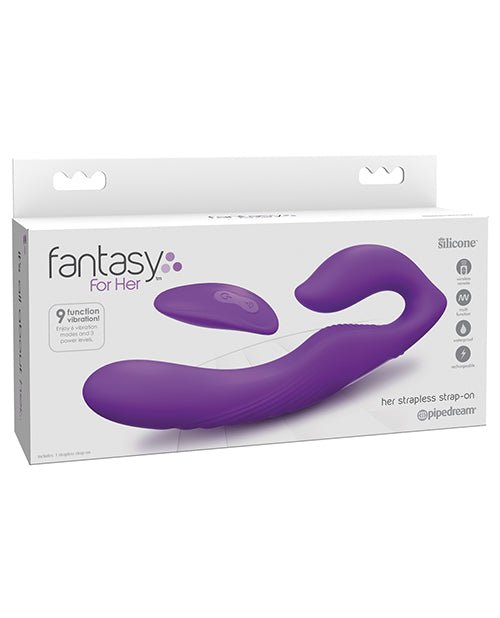 Fantasy For Her Ultimate Strapless Strap On - Purple | Shop Lowest Prices at fonlove.shop