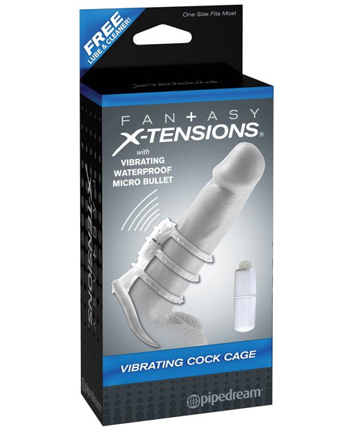 Fantasy X - tensions Vibrating Cock Cage | Shop Lowest Prices at fonlove.shop