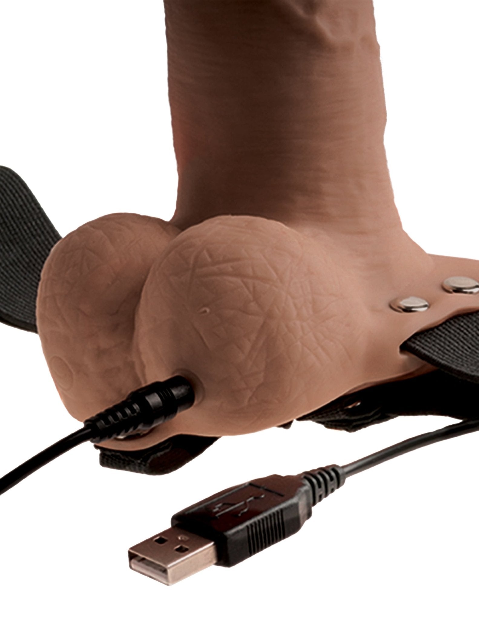 Fetish Fantasy Series 6" Hollow Rechargeable Strap On W/balls | Shop Lowest Prices at fonlove.shop