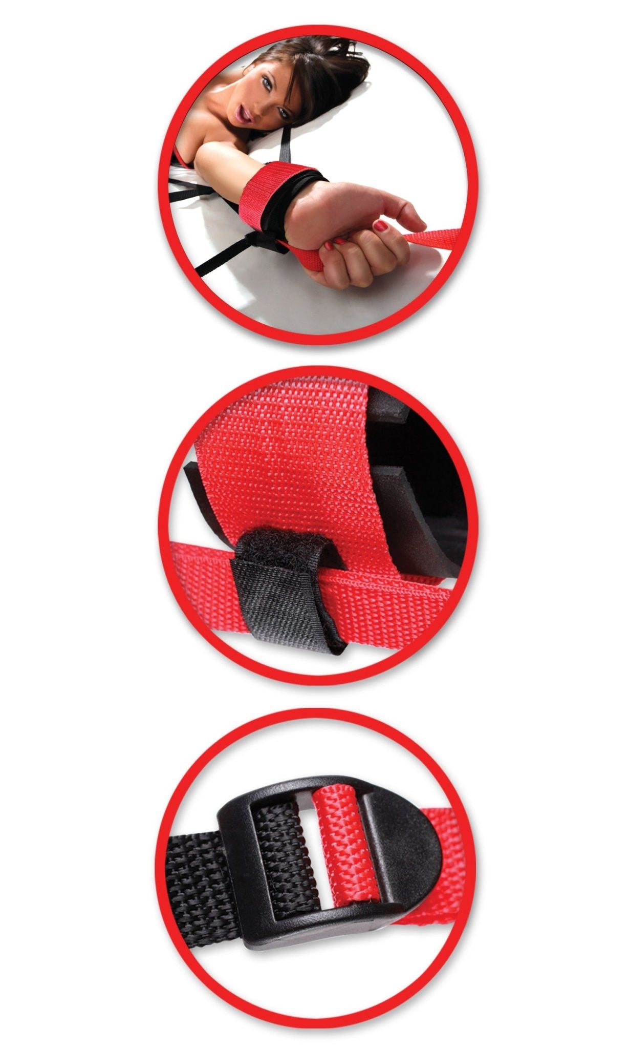 Fetish Fantasy Web - Bed Restraint System | Shop Lowest Prices at fonlove.shop