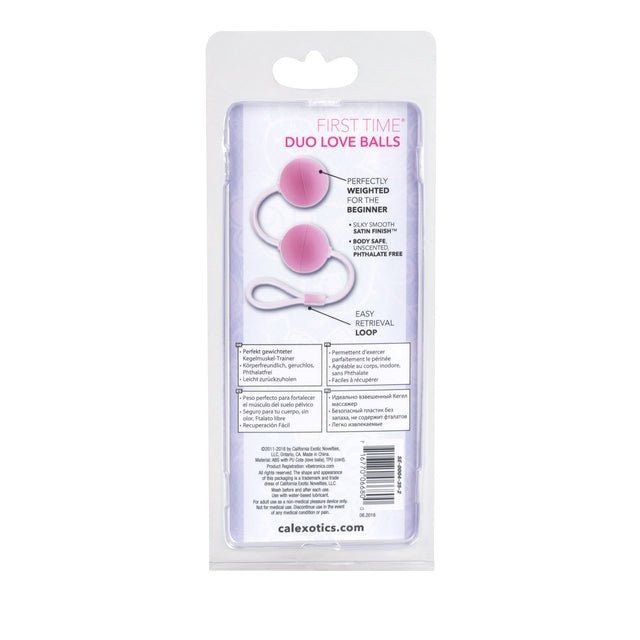 First Time® Love Balls Duo Lover - Pink | Shop Lowest Prices at fonlove.shop