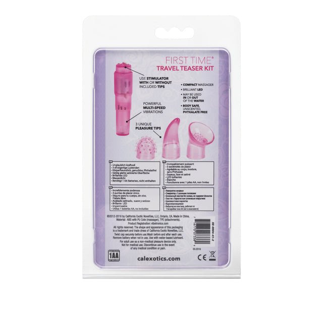 First Time® Travel Teaser Kit - Pink | Shop Lowest Prices at fonlove.shop