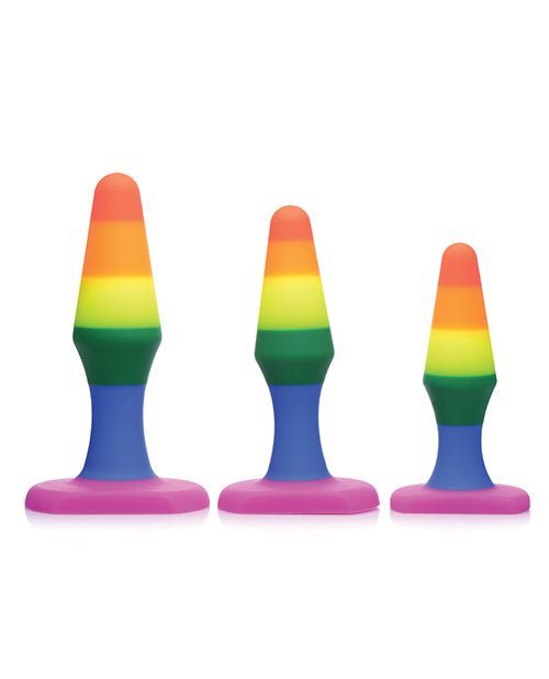 Frisky Rainbow Silicone Anal Trainer Set | Shop Lowest Prices at fonlove.shop