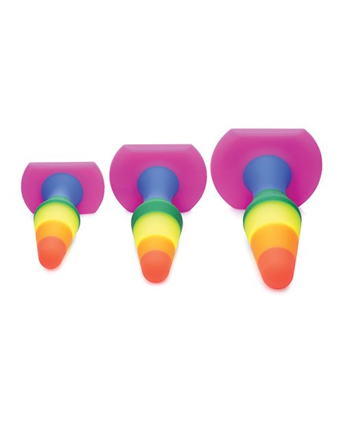 Frisky Rainbow Silicone Anal Trainer Set | Shop Lowest Prices at fonlove.shop