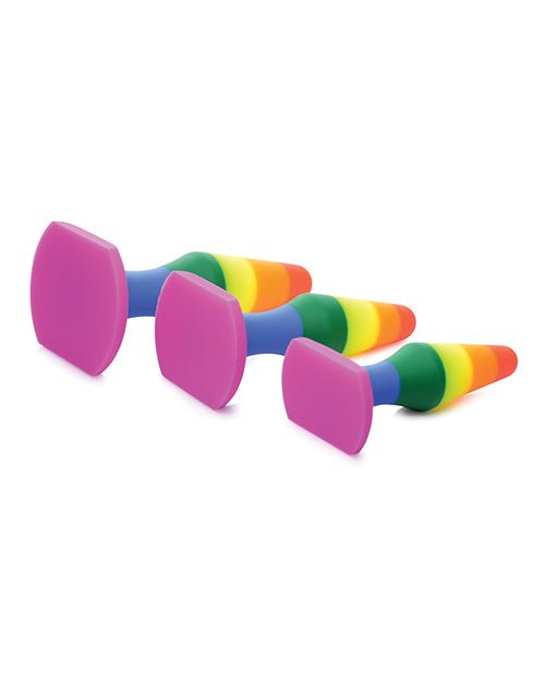 Frisky Rainbow Silicone Anal Trainer Set | Shop Lowest Prices at fonlove.shop