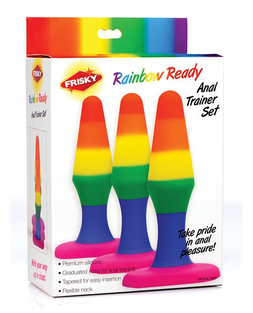 Frisky Rainbow Silicone Anal Trainer Set | Shop Lowest Prices at fonlove.shop