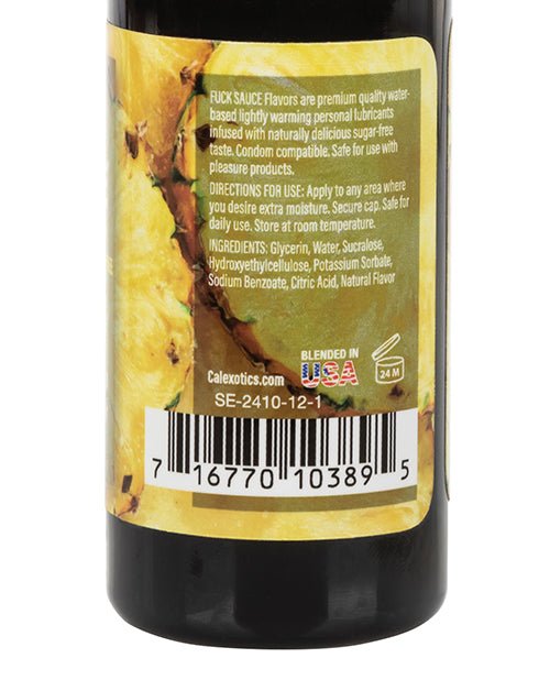 Fuck Sauce Water Based Personal Lubricant - 2 Oz Pineapple | Shop Lowest Prices at fonlove.shop