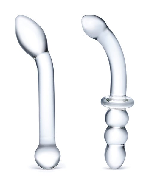 Glas 2 Pc G - spot Pleasure Glass Dildo Set | Shop Lowest Prices at fonlove.shop