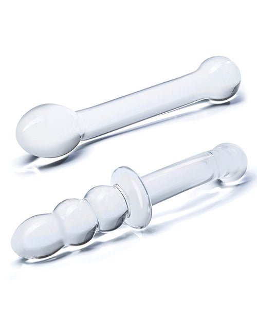 Glas 2 Pc G - spot Pleasure Glass Dildo Set | Shop Lowest Prices at fonlove.shop
