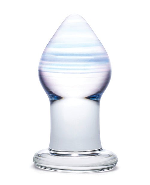 Glas Amethyst Rain Glass Butt Plug | Shop Lowest Prices at fonlove.shop