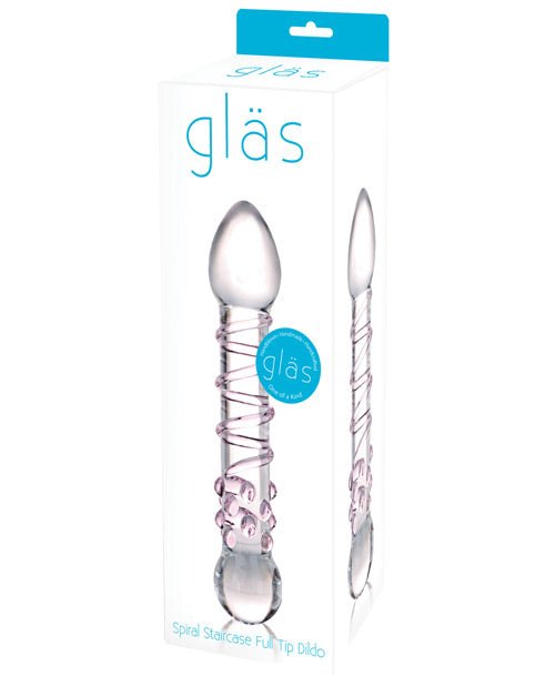 Glas Spiral Staircase Full Tip Glass Dildo | Shop Lowest Prices at fonlove.shop