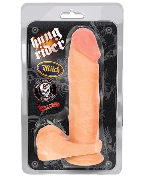 Hung Rider Mitch 8" Dildo w/suction Cup | Shop Lowest Prices at fonlove.shop
