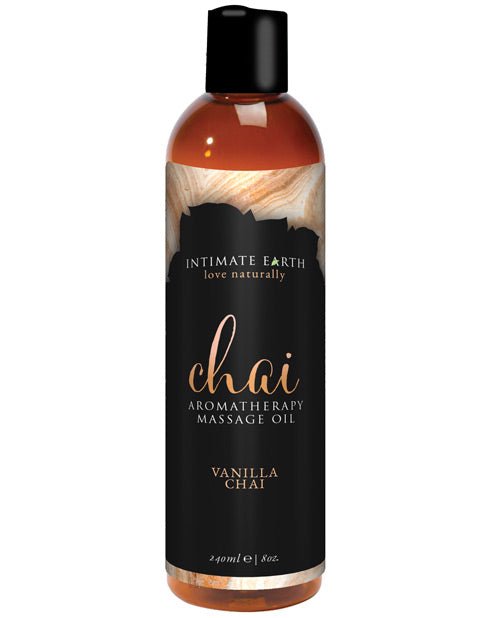 Intimate Earth Vanilla Chai Aromatherapy Massage Oil | Shop Lowest Prices at fonlove.shop