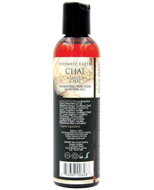 Intimate Earth Vanilla Chai Aromatherapy Massage Oil | Shop Lowest Prices at fonlove.shop