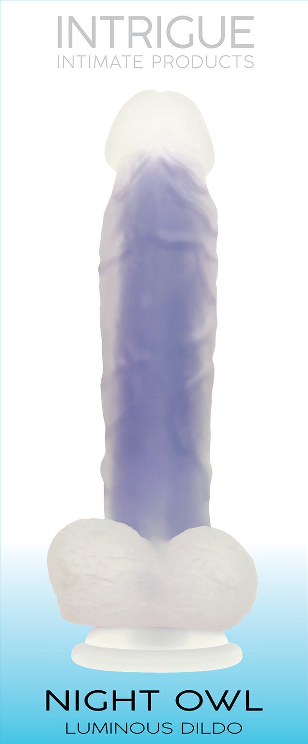 Intrigue Night Owl Glow Dildo | Shop Lowest Prices at fonlove.shop