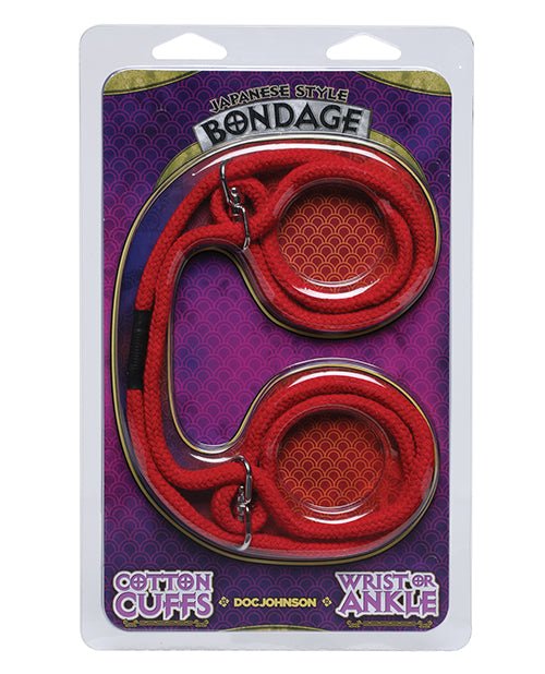 Japanese Style Bondage Wrist Or Ankle Cotton Rope | Shop Lowest Prices at fonlove.shop