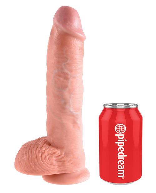 King Cock 10" Cock With Balls | Shop Lowest Prices at fonlove.shop