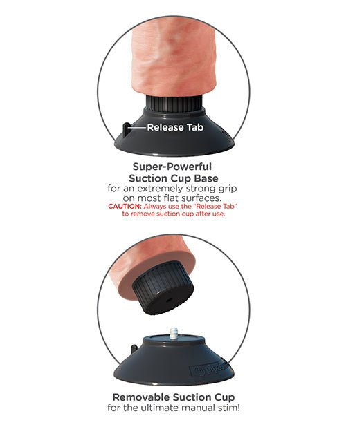 King Cock 10" Vibrating Cock w/ Balls | Shop Lowest Prices at fonlove.shop