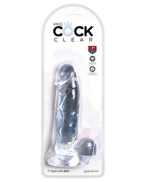 King Cock Clear Cock W/balls | Shop Lowest Prices at fonlove.shop