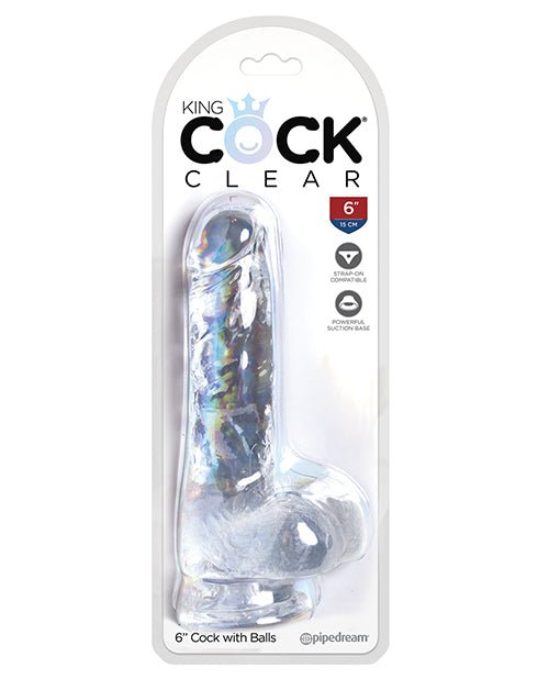 King Cock Clear Cock W/balls | Shop Lowest Prices at fonlove.shop